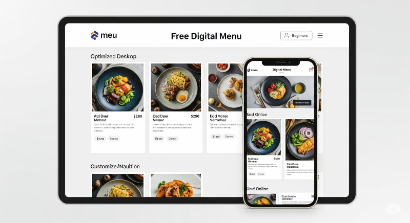 Restaurant Digital Menu Creator